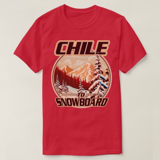T-shirt Chili Snowboard (Design devant)