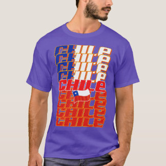 T-shirt Chili Texte en cascade 2