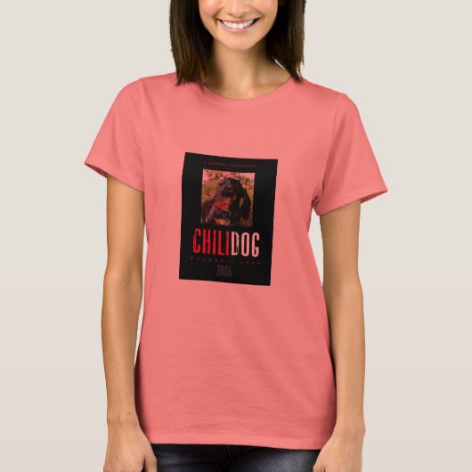 T-shirt CHILIDOG Cabernet Sauvignon 2006 (Devant)