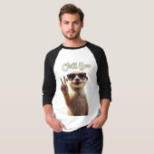 T-shirt Chill Bro – Funny Sloth Hoodie (Devant entier)