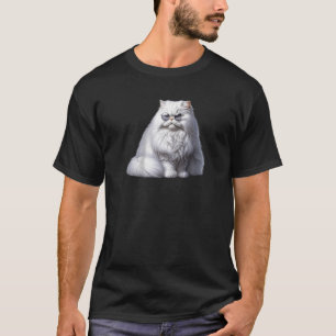 T-shirt Chill Chat Cute Kitten Funny Animaux Amoureux des 