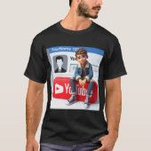 T-shirt Chill & Create Tee : YouTube Edition T Shirt (Devant)
