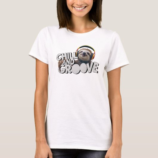 T-shirt Chill et Groove (Devant)