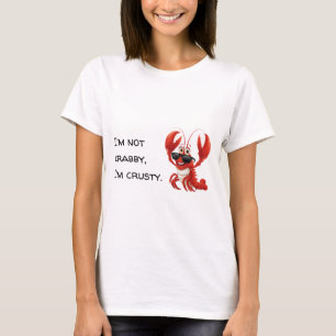 T-shirt Chill Lobster Tee - Chemise style plage de dessin