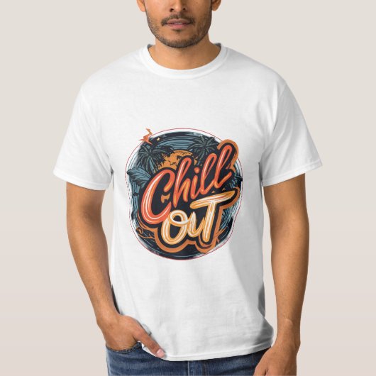 T-shirt Chill Out (Devant)