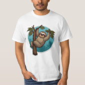 T-shirt Chill Sloth  (Devant)