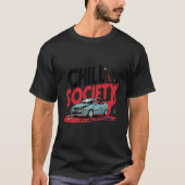 T-shirt Chill Society Funny Car Repair Brochure Véhicule T (Devant)
