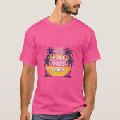 T-Shirt « Chill Vibes Only » – Rétro Coucher de So (Devant)