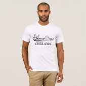 T-shirt Chillaxine Figure Stick (Devant entier)