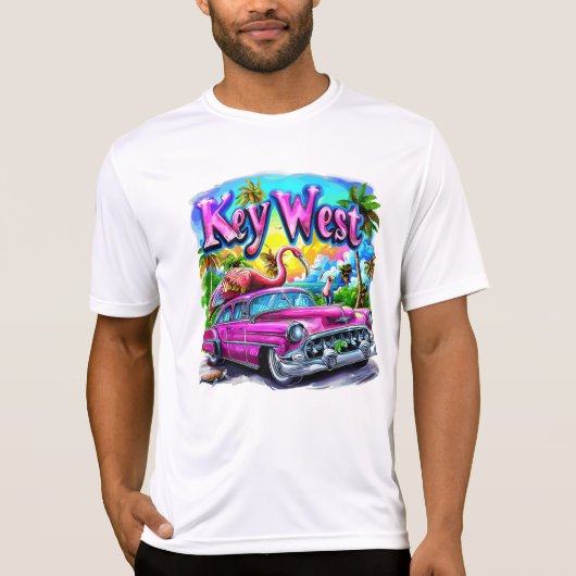 T-shirt Chillin' à Key West, Floride (Devant)