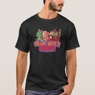 T-shirt Chillin Avec Les Creeps Scary Halloween Éffrayant