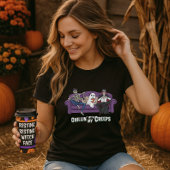 T-shirt Chillin avec mes crèmes Halloween