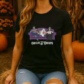 T-shirt Chillin avec mes crèmes Halloween