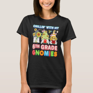 T-shirt Chillin avec mes filles de 6e année Sixième enseig