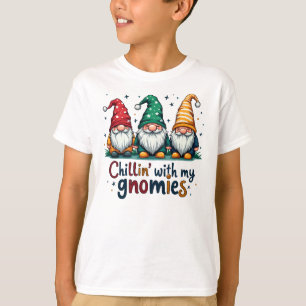 T-shirt Chillin' avec mes gnomes