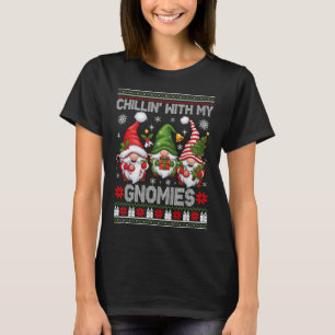 T-shirt Chillin Avec Mes Gnomies Doux moche