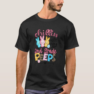 T-shirt Chillin avec mes lapins de 2e année Enseignement d