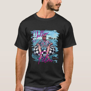 T-shirt Chillin Like A Felon Funny Trump Summer 2024 (sur