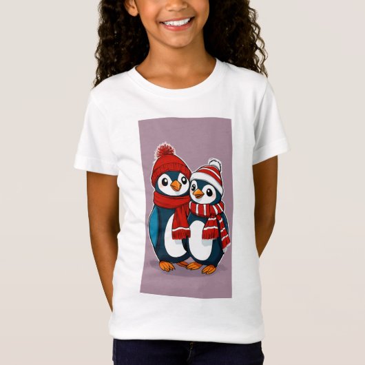 T-Shirt Chillin' Together - Pals de pingouins ! (Devant)