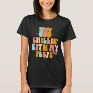 T-shirt Chillin' With My Bunnies Garçons Ados Pâques 2022