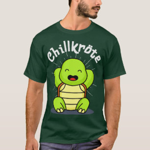 T-shirt Chillkrat lustige Schildkrte Chillen Relaxen