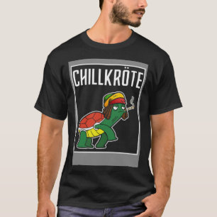 T-shirt Chillkröte Couple Weed
