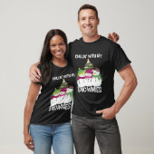 T-shirt Chillonner avec mes neiges Noël Snowman (Unisexe)