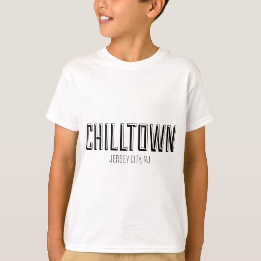 T-shirt Chilltown Jersey City (Devant)