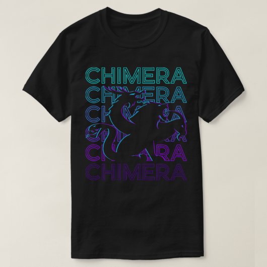 T-shirt Chimera Ancienne Mythologie grecque Retro Cadeau (Design devant)