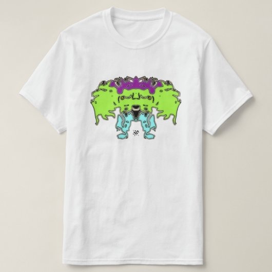 T-shirt Chimera de ricanement (Design devant)