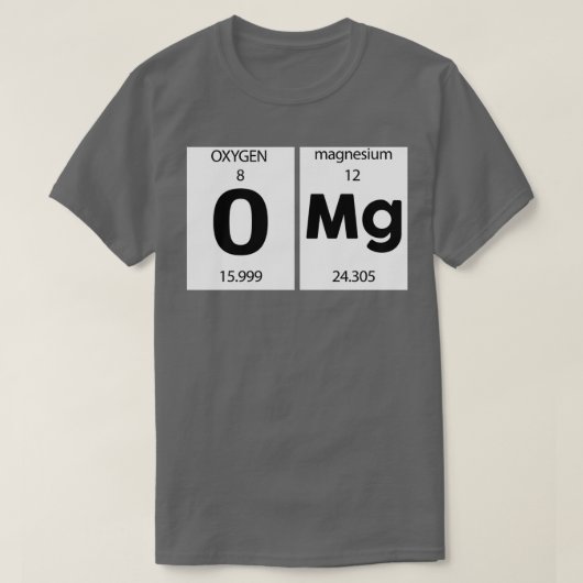 T-shirt Chimie (Design devant)