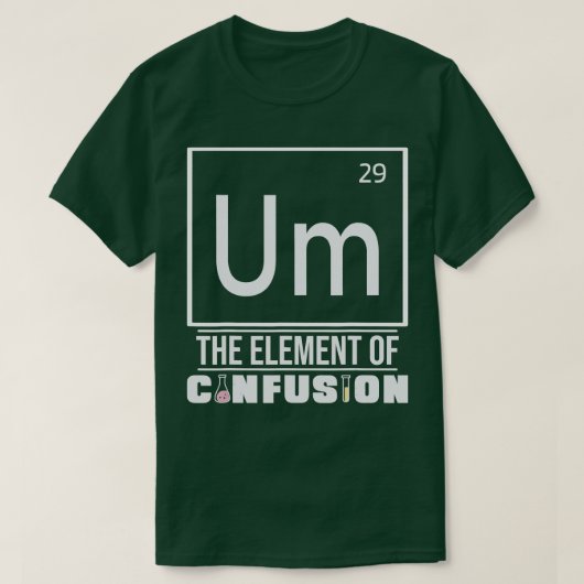 T-shirt Chimie amusante (Design devant)