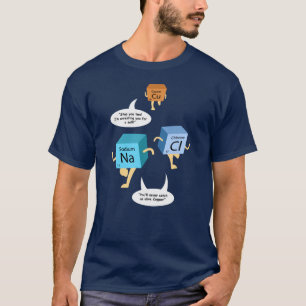 T-shirt Chimie amusante Enseignants de table périodique