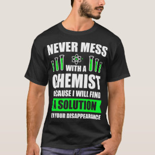 T-shirt Chimie chimiste Chimiste Cadeau