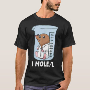 T-shirt Chimie Chimiste Étudiant en Sciences Mole