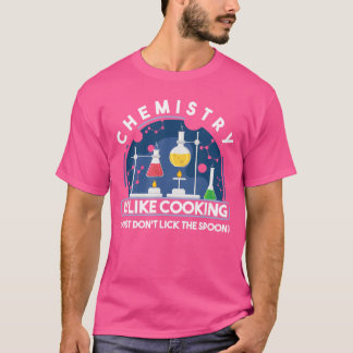T-shirt Chimie Cuisine Cuisson Physique Laboratoire Nerd G