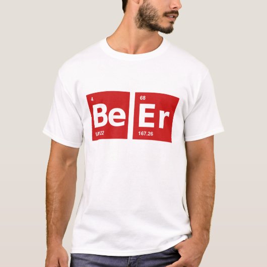 T-SHIRT CHIMIE DE BIÈRE (Devant)