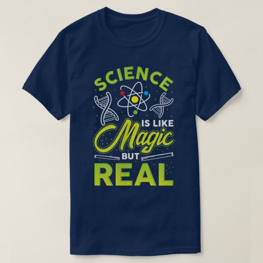 T-shirt Chimie de la réussite scientifique amusante Motiva (Design devant)