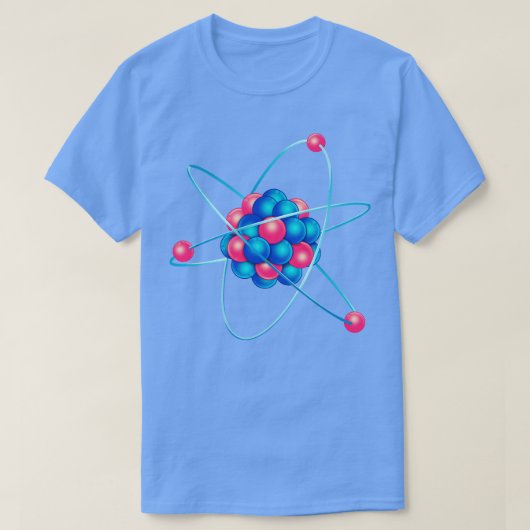 T-shirt Chimie des particules de science (Design devant)