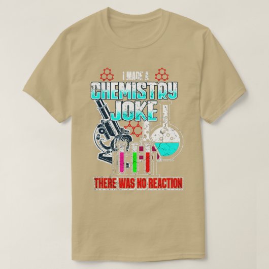T-shirt Chimie drôle (Design devant)