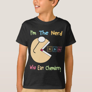 T-shirt Chimie Drôle Tableau Périodique De L'Élément Nerdy
