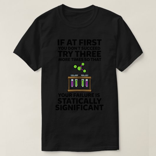T-shirt Chimie Enseignant Funny Science (Design devant)