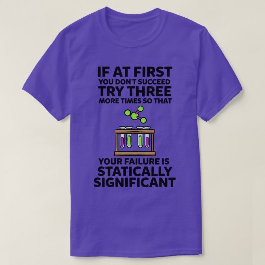 T-shirt Chimie Enseignant Funny Science (Design devant)