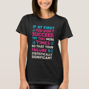 T-shirt Chimie Enseignant Sciences de réussite du laborato