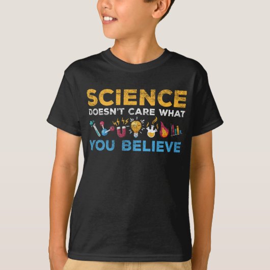 T-shirt Chimie et physique Scientifique Sciences Thème (Devant)