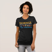 T-shirt Chimie et physique Scientifique Sciences Thème (Devant entier)