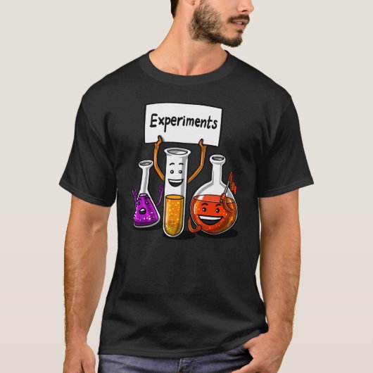 T-shirt Chimie Science Expériences amusantes École Plaisan (Devant)