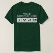 T-shirt Chimie Science Nerd Geeky (Design devant)