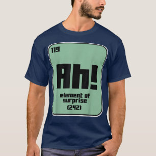 T-shirt Chimie scientifique amusante Motivation Élément Ne