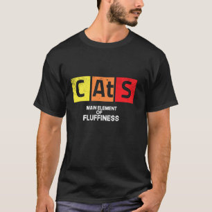 T-shirt Chimie scientifique Nerd Chat drôle Noël